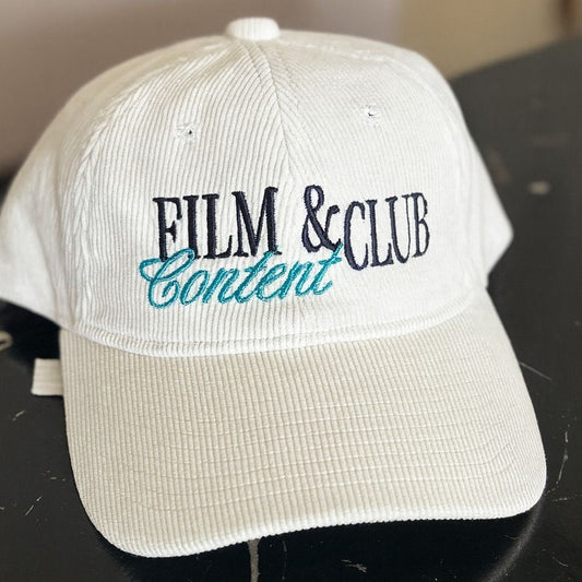 FILM & CONTENT CLUB CAP  – Signature Edition